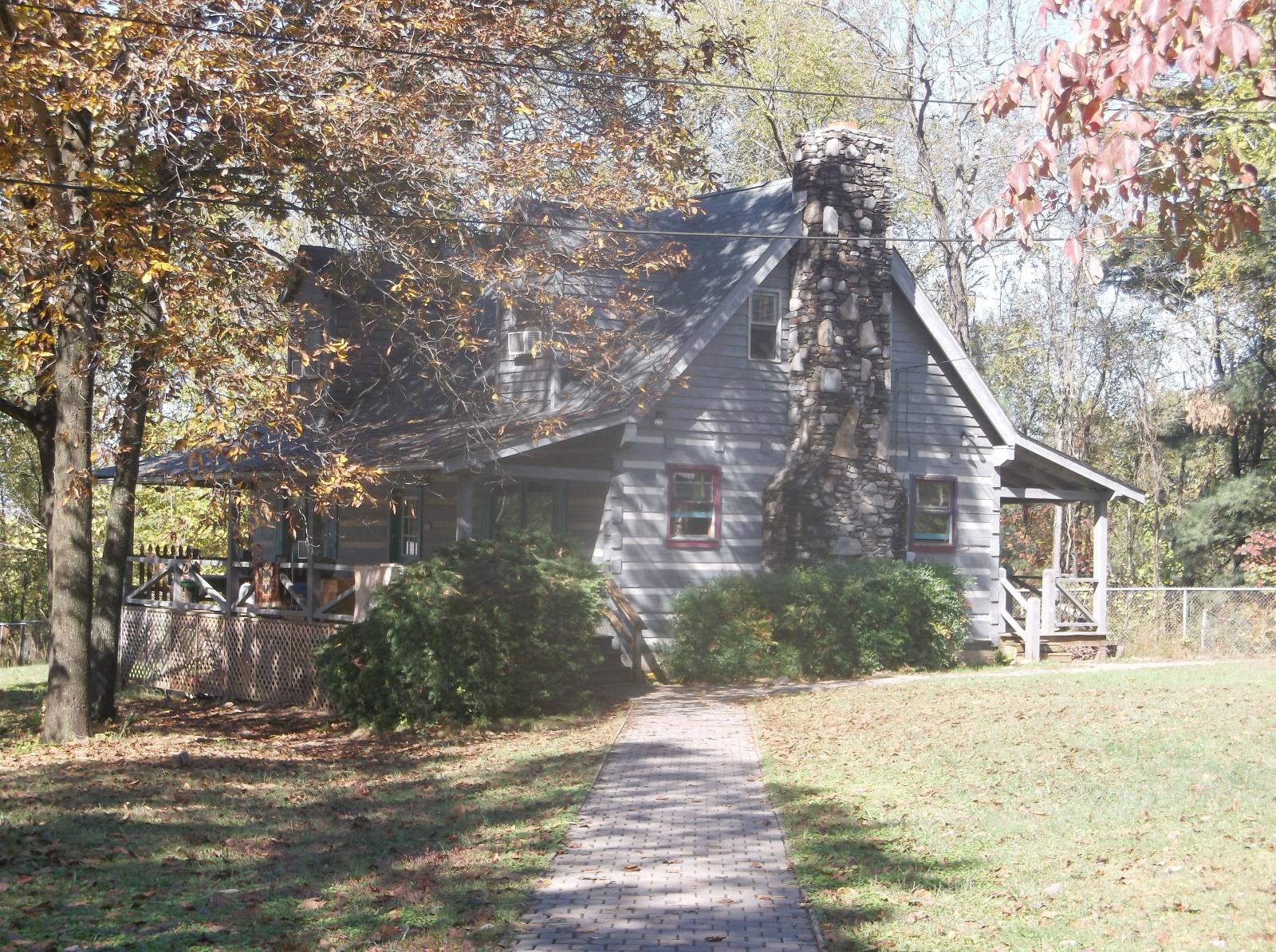 cabin on farm in Asheville