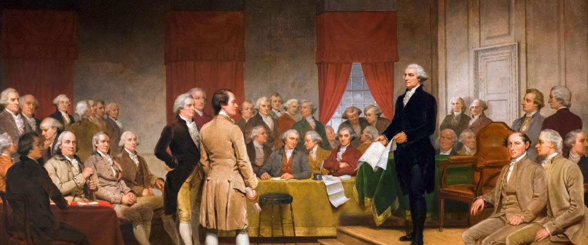 George Washington at the Constitutional Convention