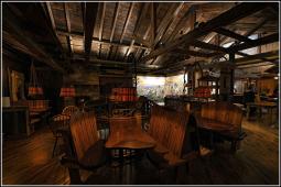 Many booths for various sizes of parties